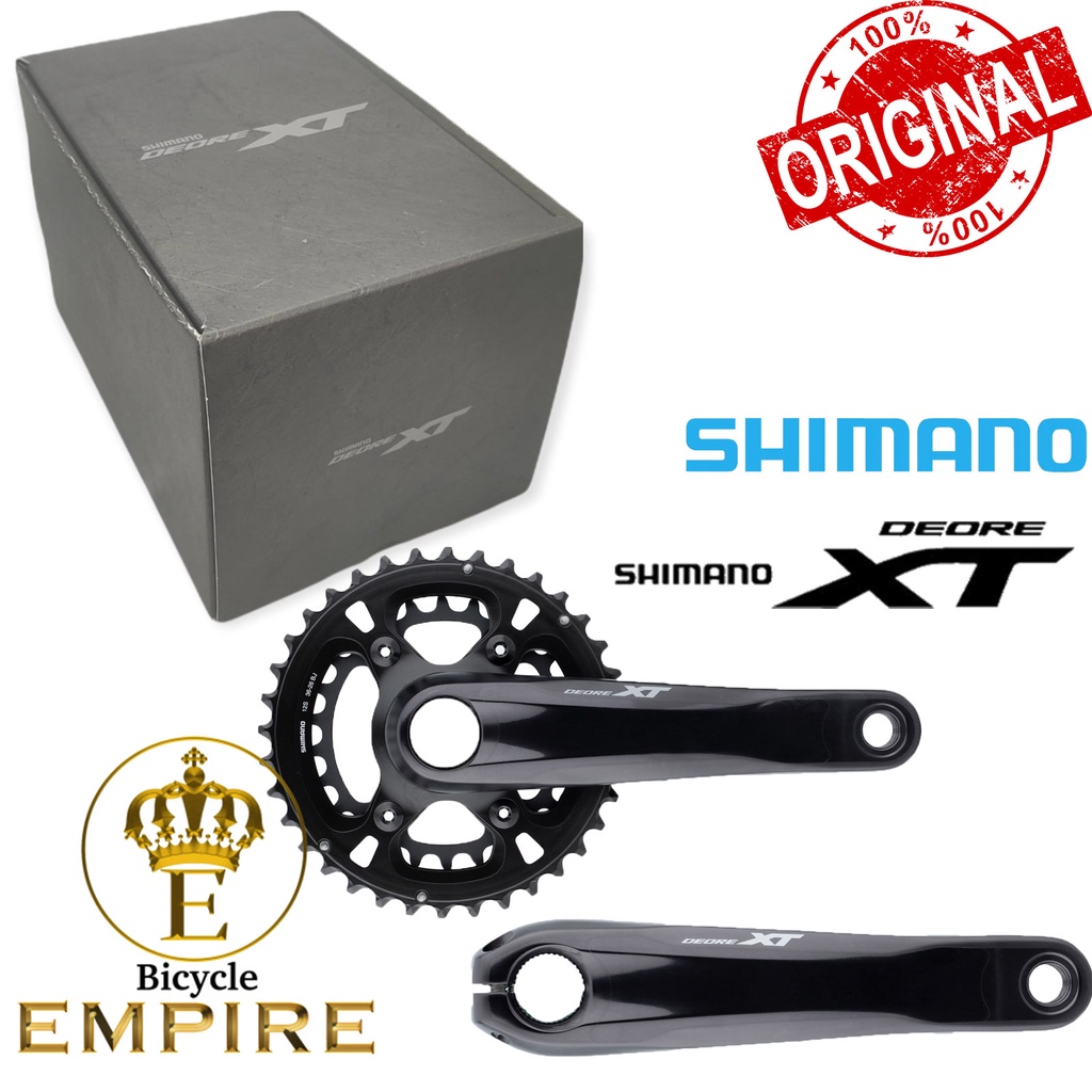 Crank Set Crankset Shimano Deore XT M8100 2 Double Speed Dual Chainring 26 36T 170mm Deore XT M 8100