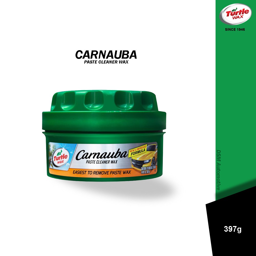 Turtle Wax Carnauba Paste Cleaner Wax 397g - Pasta / Hilangkan Oksidasi Dan Perlindungan Sinar UV