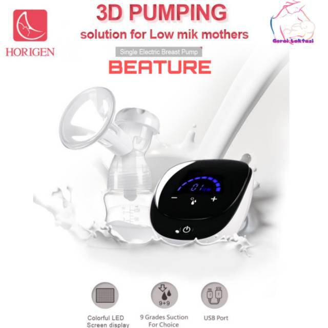 POMPA ASI ELEKTRIK HORIGEN BEATURE ELECTRIC BREAST PUMP