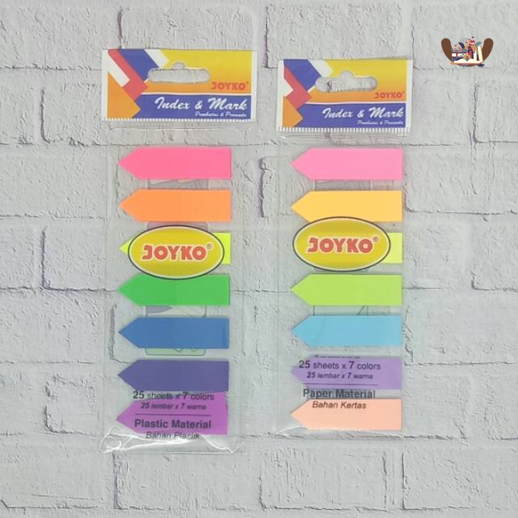 

Sticky notes Arrow 7 warna Index mark penanda - ATK