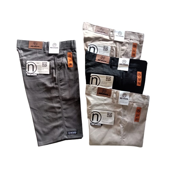 Celana Pendek Nevada Chinos Pendek Premium Size 27 Sampai 44