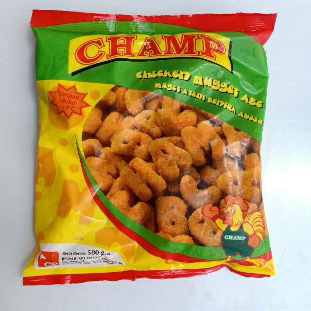 

Champ Nugget ABC 250g/500g [Khusus Gosend/Grab Surabaya]