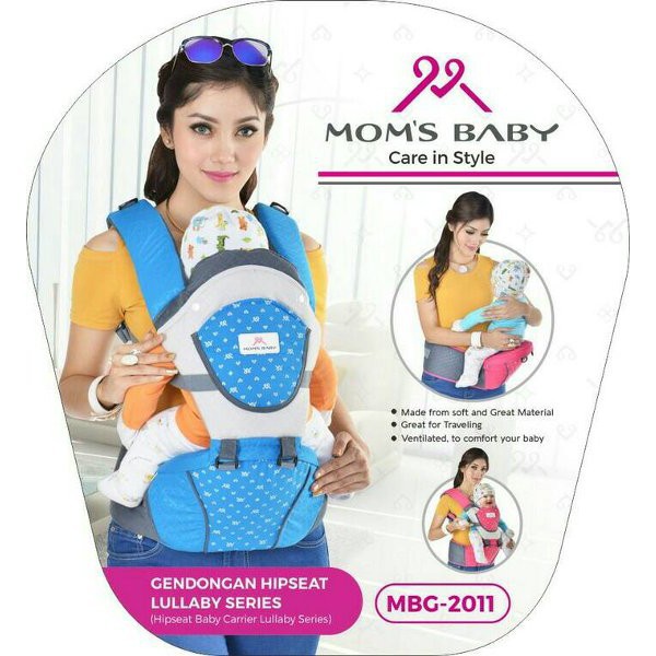 Ready                                 GENDONGAN BAYI  Gendongan Hipseat Lullaby Series Moms baby