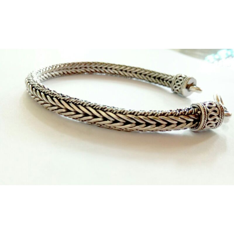 gelang silver 925 gelang perak pria handmade