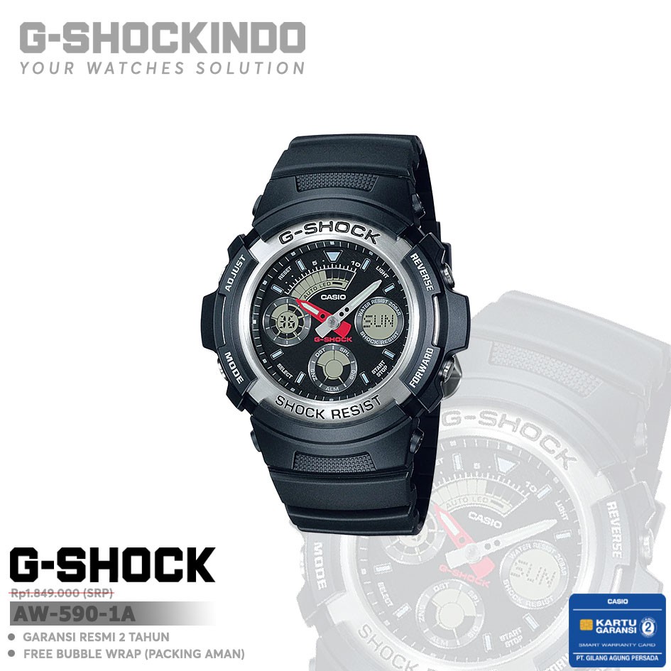 Casio G-Shock AW-590-1A / AW-590-1ADR Original