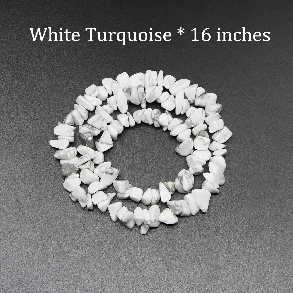 1strand/lot 16 inch Natural Stone Beads Chips Bead 5-8mm Crystal Lrregular Gravel Bead Diy Bracelet Supplies For Jewelry Making