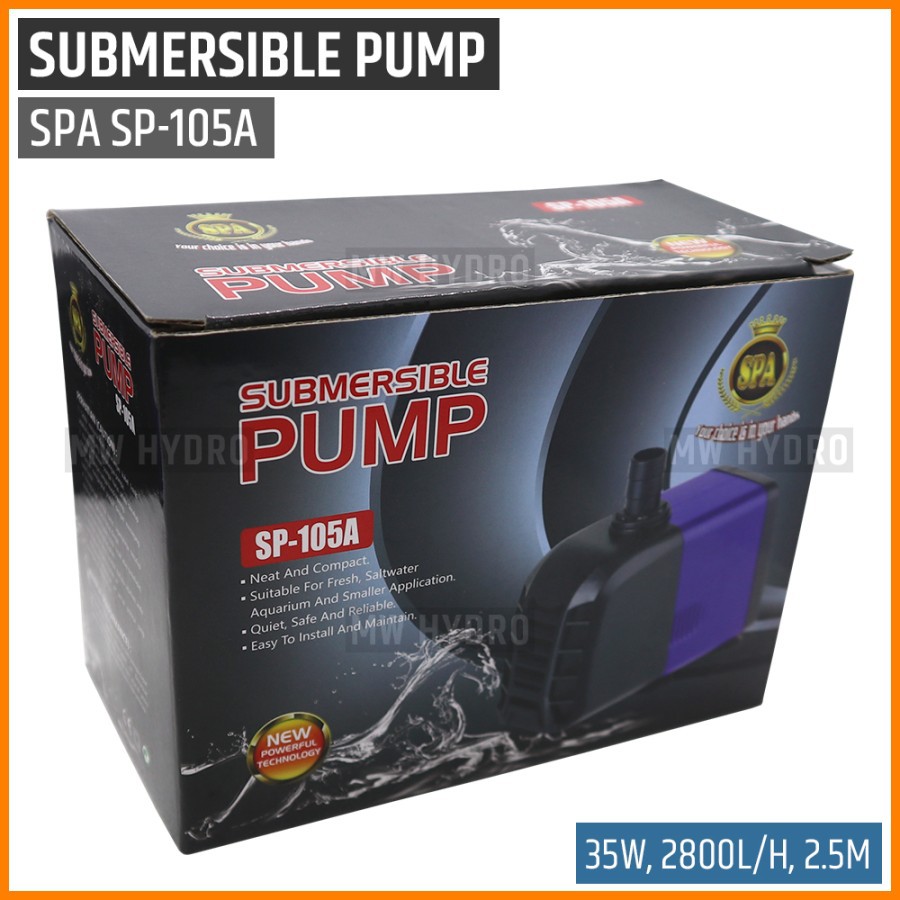 SPA SP-105A, Submersible Water Pump - Pompa Air Celup