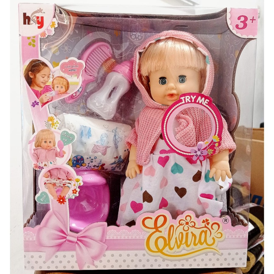 Boneka Bayi Bisa Ngompol Nangis Ketawa Lovely Baby Sweet