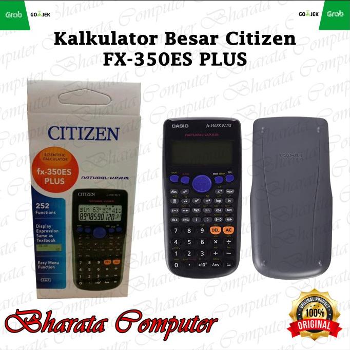 

Ready stock] Kalkulator Scientific Citizen FX-350ES Plus SinCos Calculator