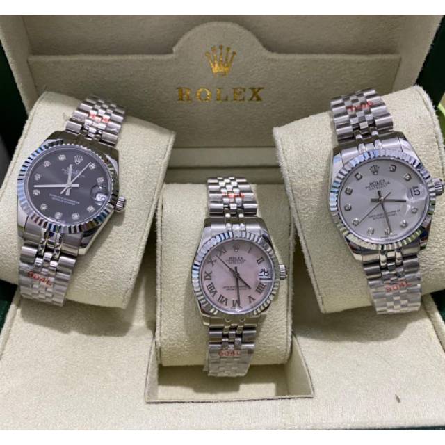 Jam Tangan Rolex Silver