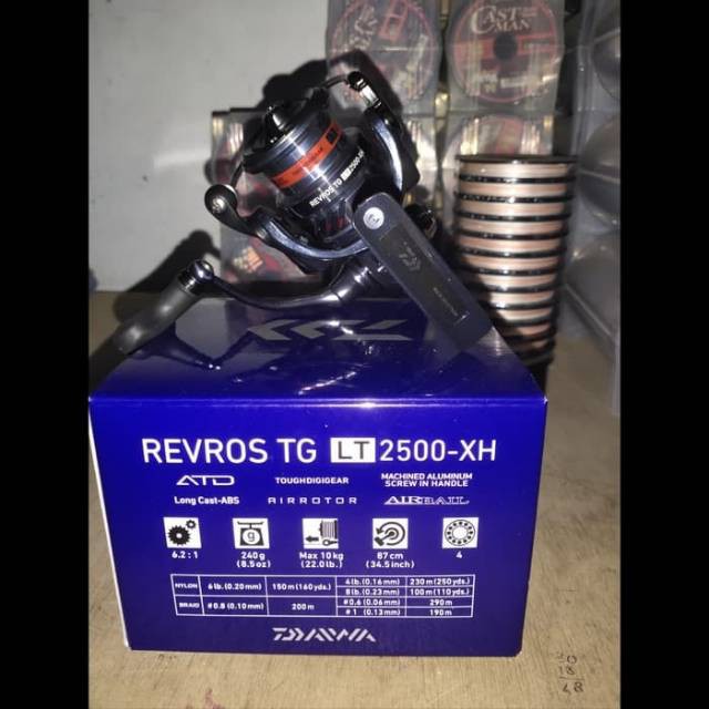 Reel Spinning DAIWA REVROS TG LT 2500-XH TERMURAH BEST SELLER