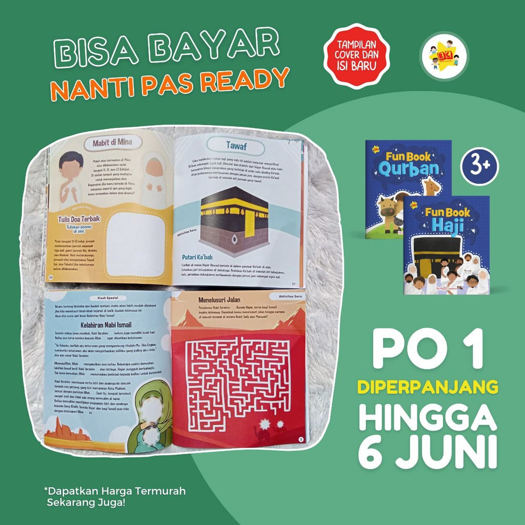 Buku Fun Book Haji & Qurban by Rayya Creativa