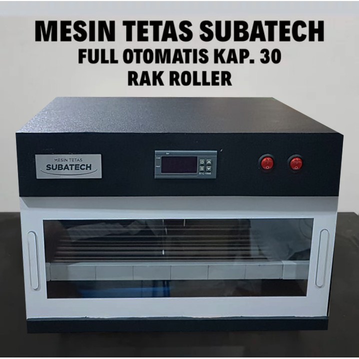 Mesin Tetas Telur Full Otomatis Penetas SUBATECH MTFORR30 MTTU