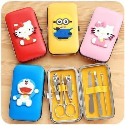 Manicure Set Karakter / Manicure Karakter / Dompet Gunting Kuku Set Karakter