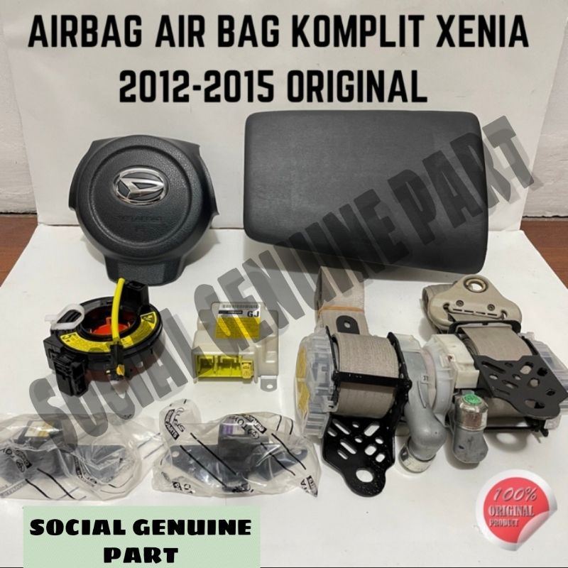 Airbag Air bag komplit Full set Daihatsu Xenia 2012 - 2015 Original