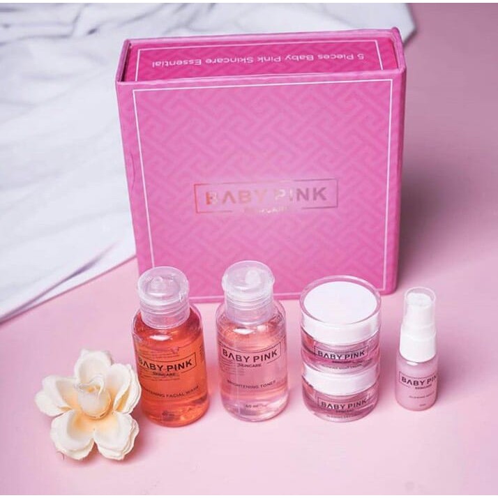 Cream Babypink Skincare Bpom Asli Original 100 Paket 5 In 1 Baby Pink Bpom Shopee Indonesia