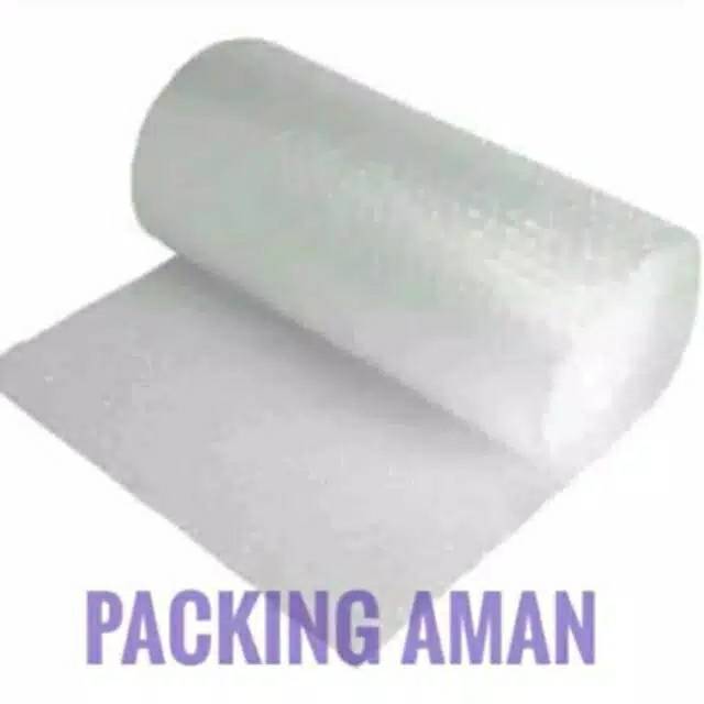 

Bubble wrap untuk packing tambahan keamanan barang selama pengiriman