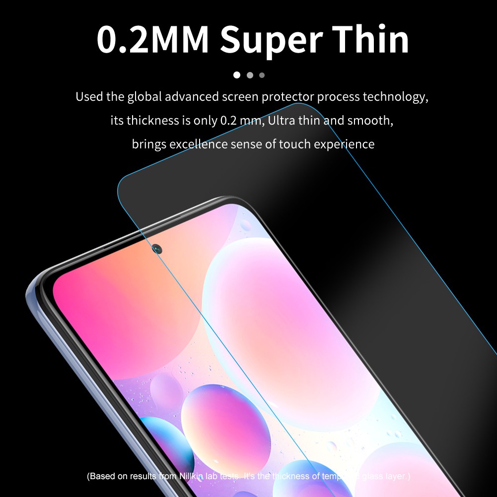 Tempered Glass XIAOMI Redmi K40 / K40 Pro + Nillkin Amazing H+ Pro