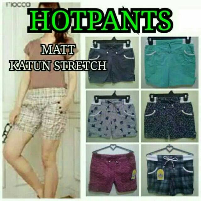 Hot Pants Wanita, Celana Pendek Wanita,Celana Katun Stretch