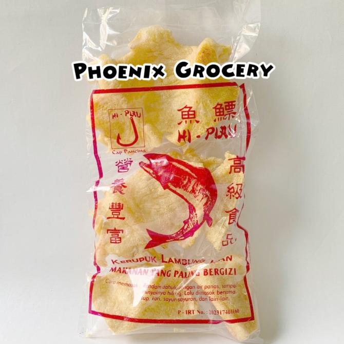 

Kerupuk Lambung Ikan Hi Piau Hu Pio 250 Gram