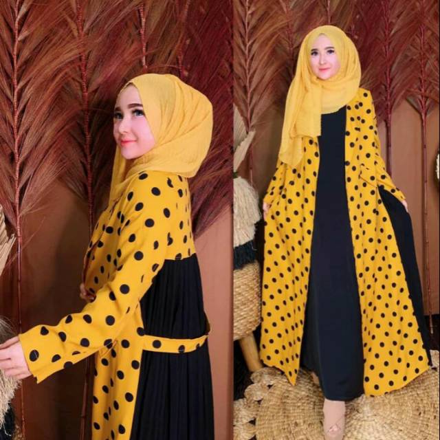 Gamis Polkadot by Shellasaukia✓
