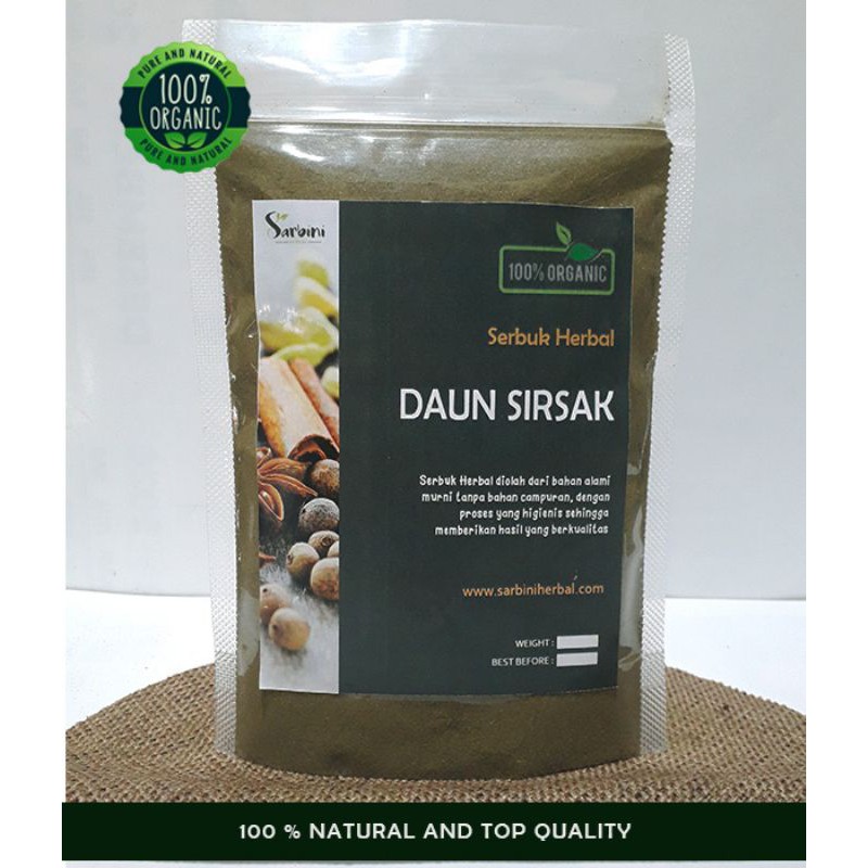 

Bubuk Daun Sirsak 500 gram 100% tanpa bahan campuran dan dijamin murni / Serbuk Daun Sirsak 500 gr