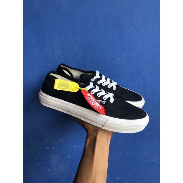 SEPATU VANS AUTHENTIC GARADE ORI BLACK WHITE