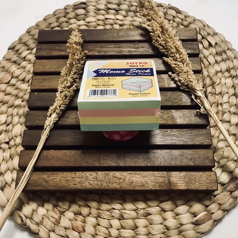 

Sticky Notes warna pastel / 4 warna favorite / Stickynote tempel/ stocky note murah/binder