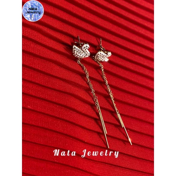 Anting Titanium Jurai Model Wanita Korea