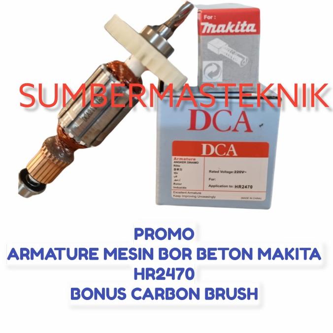 Armature Bor Makita Hr2470 Angker Bor Bobok Makita Hr 2470 Bonus Cb