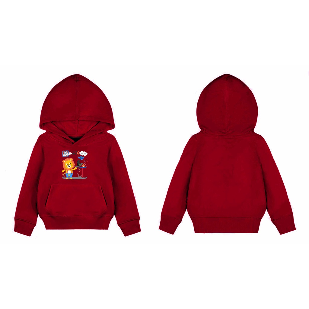 Hoodie Magic Show Sweater Pakaian Fleece Anak M -XL