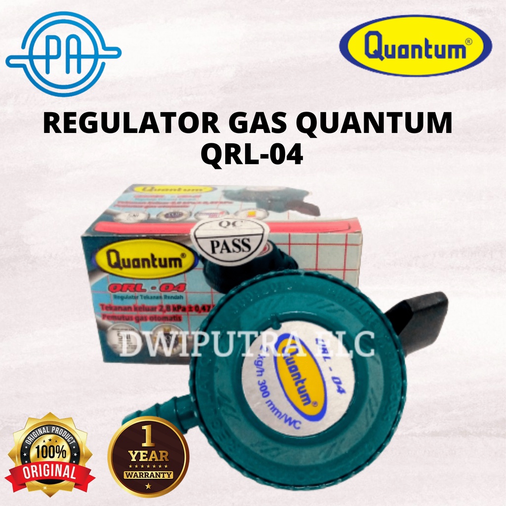 REGULATOR GAS QUANTUM QRL-04 QRL 014