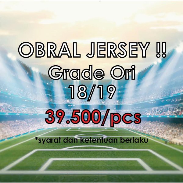 OBRAL Jersey Grade Ori Thailand