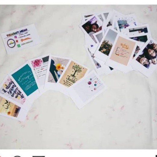 (1 HARI JADI  COD ✓ )CETAK FOTO Polaroid 2R MEDAN MURAH
