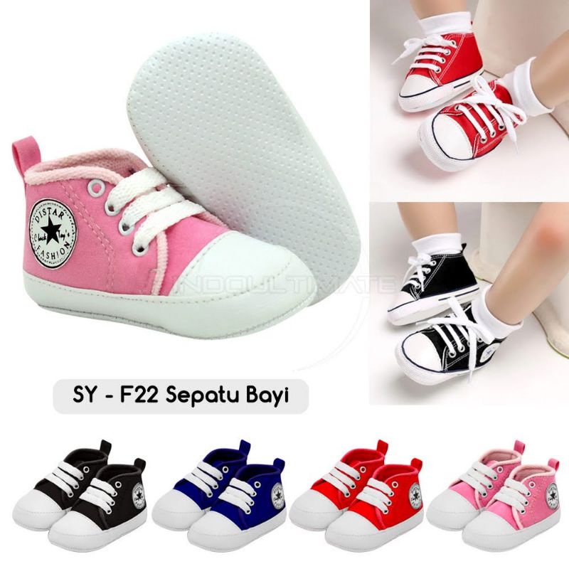 Sepatu Bayi Sneakers Prewalker 0-12 Bulan Sepatu Anak Sneakers Sepatu Bayi Sneakers Unisex