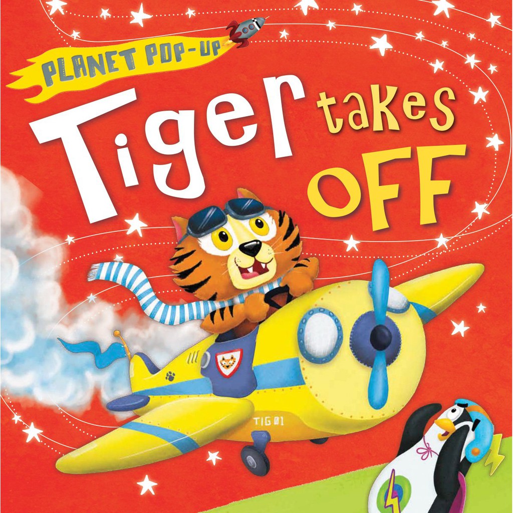 Planet Pop-Up Tiger Takes Off / Sheep rules the rooster by Jonathan Litton Pop Up Book Impor