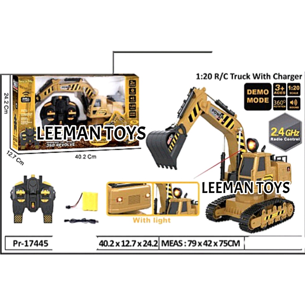 MAINAN R/C EXCAVATOR BEKO TRUCK PR-17445