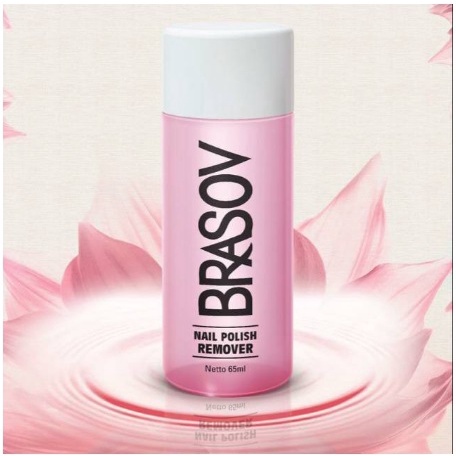 ✨SHASYA✨ BRASOV ASETON NAIL POLISH REMOVER BPOM - PEMBERSIH CAT KUKU / PENGHAPUS KUTEK 65ml