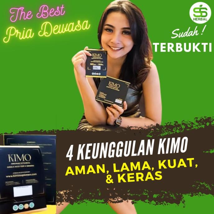 Herbal Kimo Ginseng Obat_Kuat Herbal Bpom Original Asli New