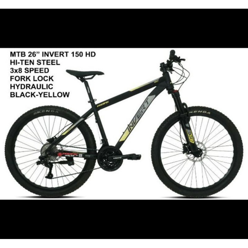 Sepeda Gunung MTB 26 Inch PACIFIC INVERT 150 Hydraulic