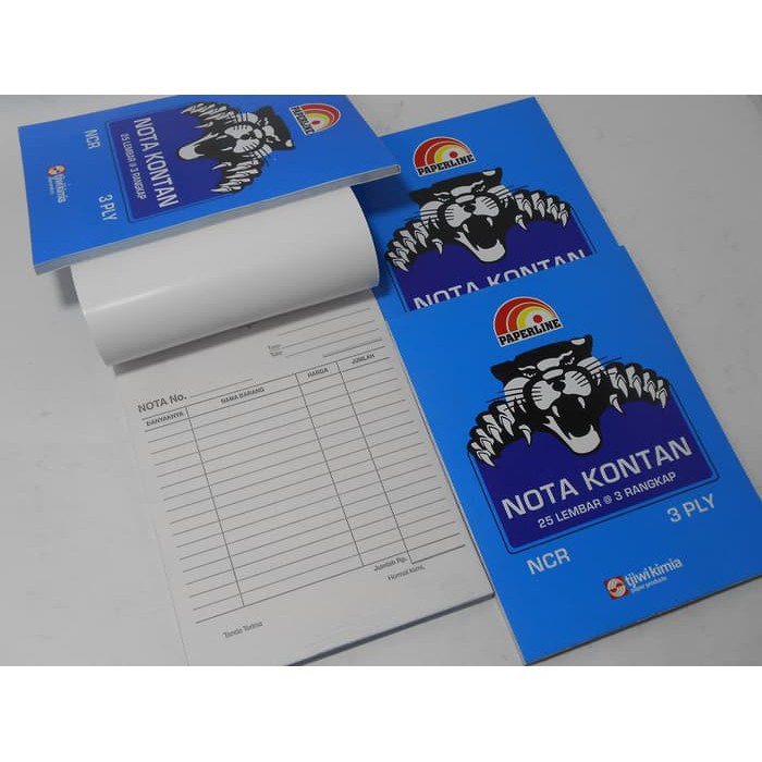 

Nota Forte K3 Ply (1 pack=10 pcs )/Kecil 3ply/Nota penjualan 3 rangkap