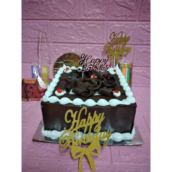 

kue ulang tahun black forest uk 36cm