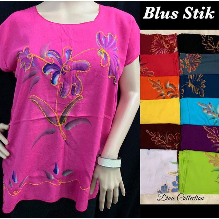 Blus Stik Bali baju cewek santai adem