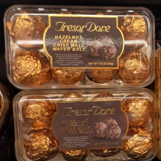 

#promo#murah#Tresor dore Hazelnut creamT-16 200gr coklat
