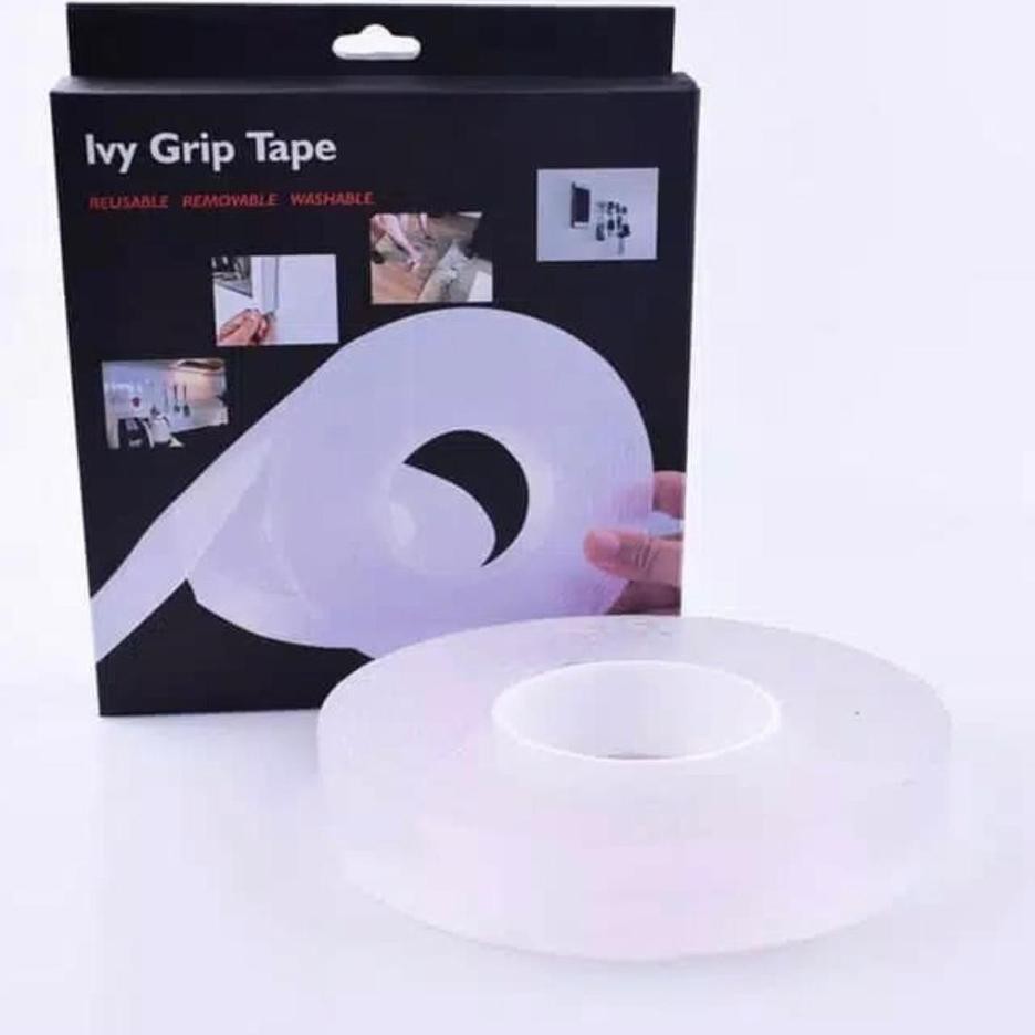 

PALING HOT!! (lwd-655) [Box] Double Tape Nano Tape Ivy Grip Tape Isolasi 2 Sisi Kuat Dicuci Tanpa Be