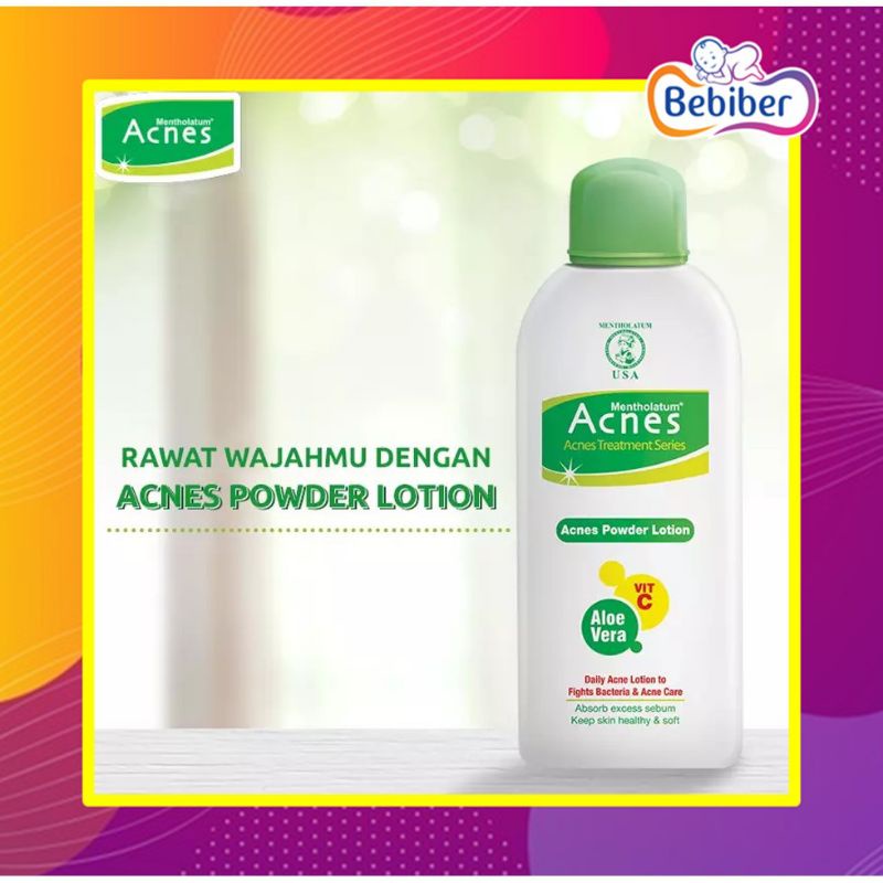 Acnes Powder Lotion 100ml / Lotion Wajah / BEBIBER