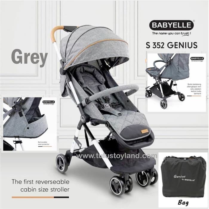 stroller cabin size reversible