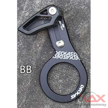 Deckas Chain Guide Rantai Sepeda MTB 1X System Warna Hitam