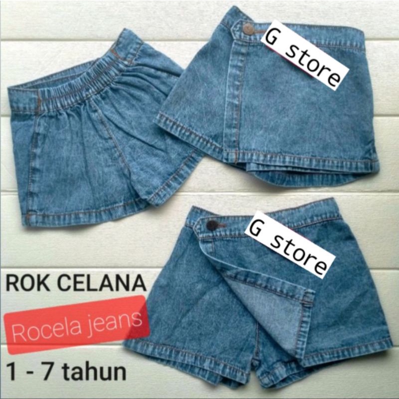 Rok Anak Jeans | Rocella Rok Celana Anak Jeans | Rocella Jeans Snow