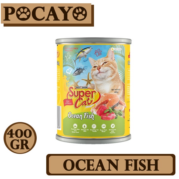 Super Cat Adult Ocean Fish 400gr